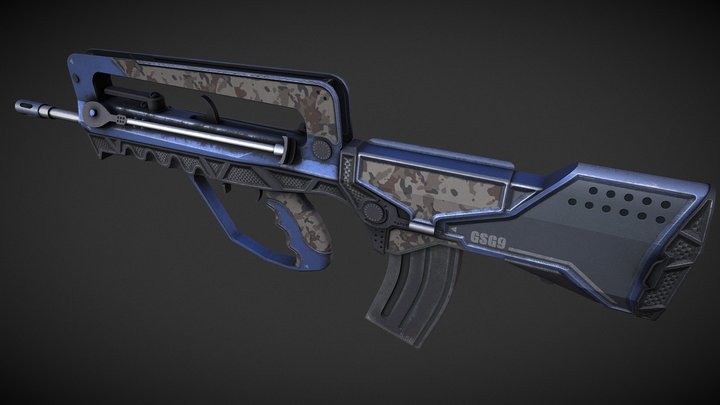 CS20 \ Special Ops Famas 3D Model