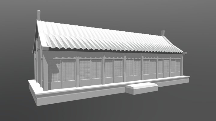 monk_house 3D Model
