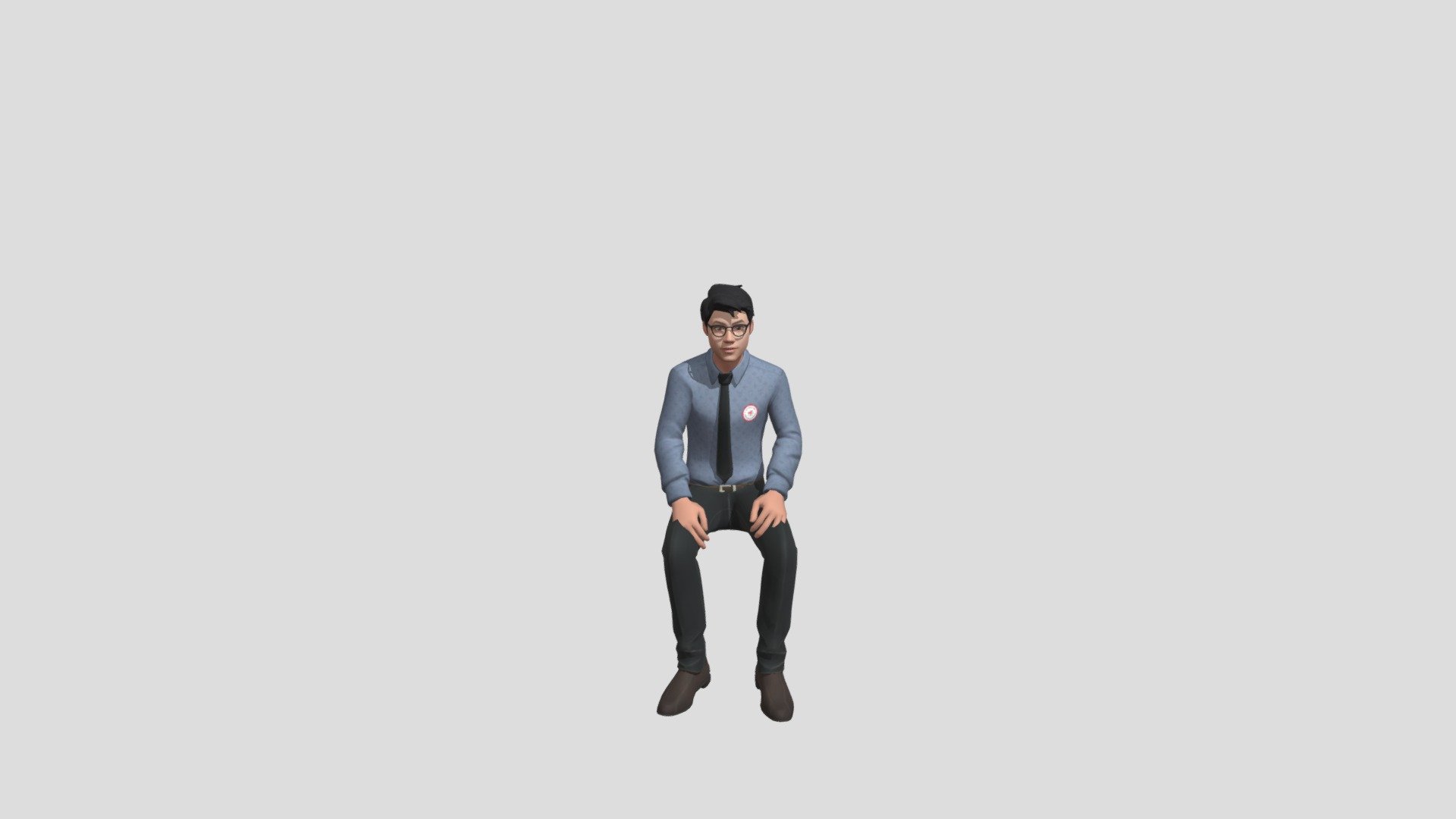 Sitting - Download Free 3D model by Joe chakrapong (@chakrapong ...
