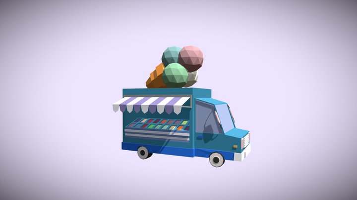 Furgoncino 3D Model