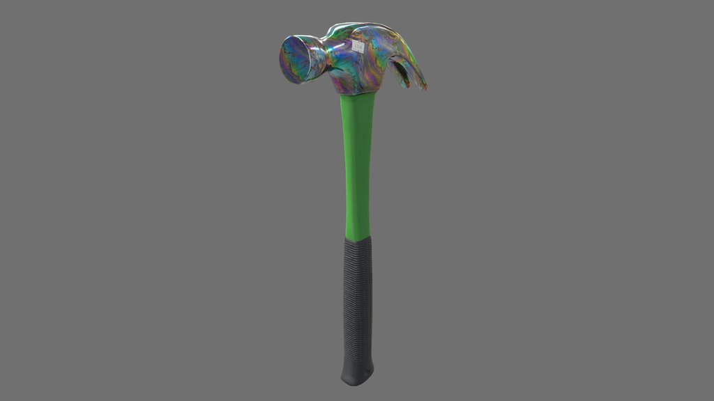 Medium Poly PVD Coated Hammer