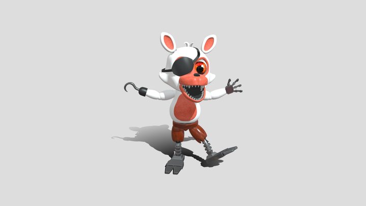 Molly the lil Fox 2.0 3D Model
