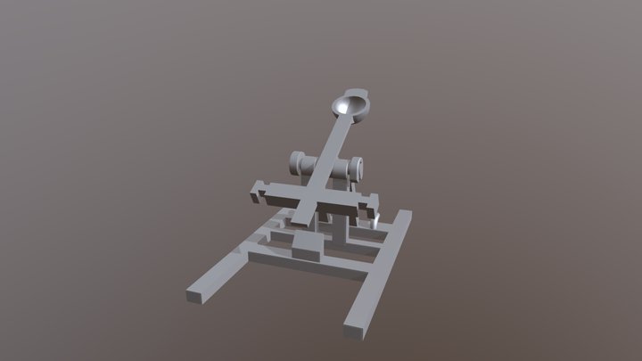 Catapult for 3d print 3D Model