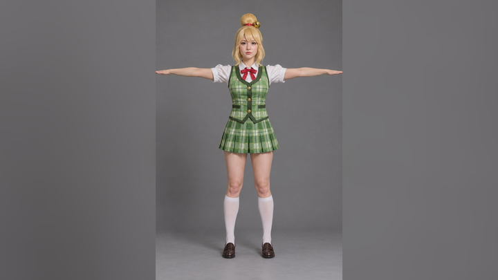 Isabelle (Animal Crossing) Realistic 3D Model