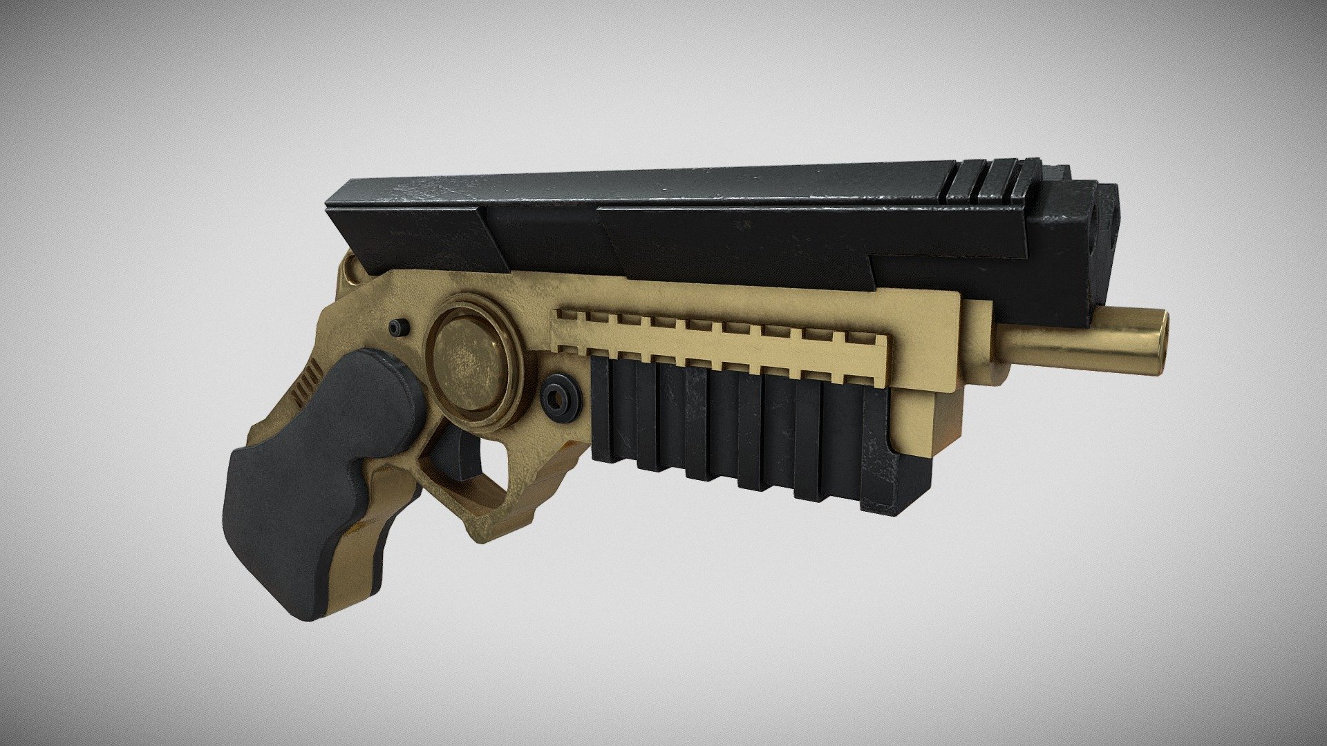 Batman's Grapple Gun - Download Free 3D model by Falxxx (@Falxxx