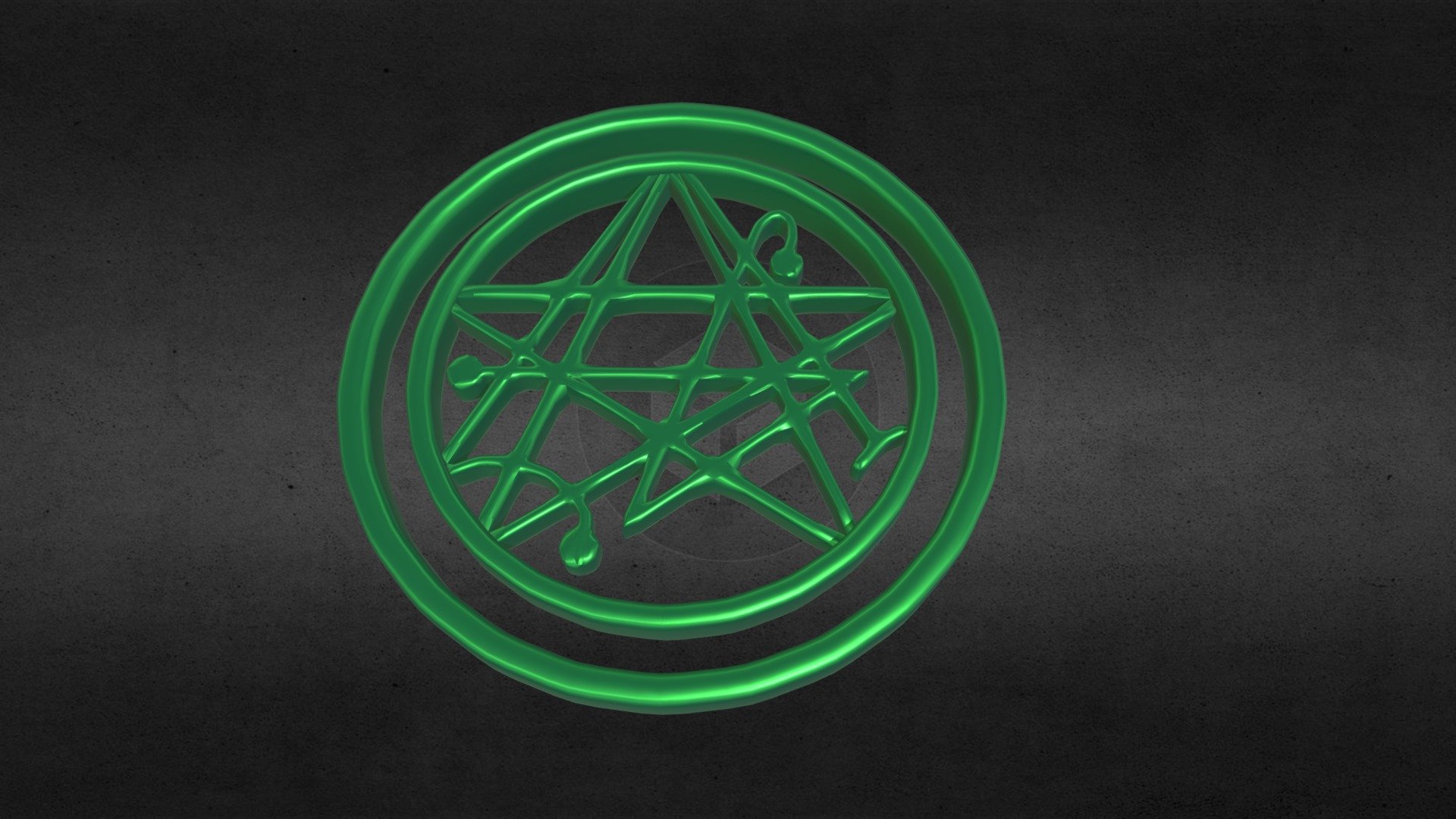 Chthulchu sign low poly - Download Free 3D model by MilaHigher [d962a80 ...