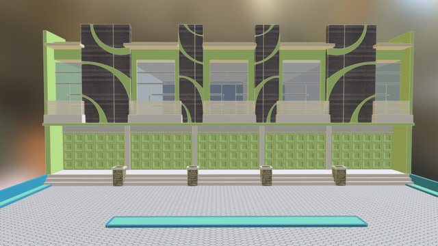 comercial building 3D Model