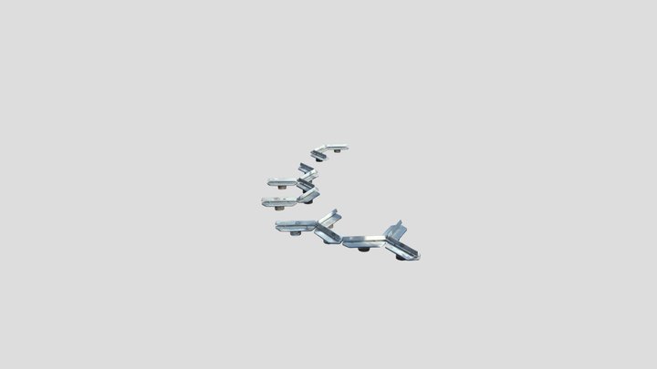 Tzina-benches-textured 3D Model