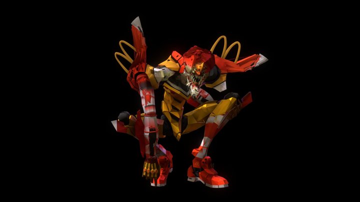 Evangelion McUNIT - TEST.TYPE19.63 3D Model