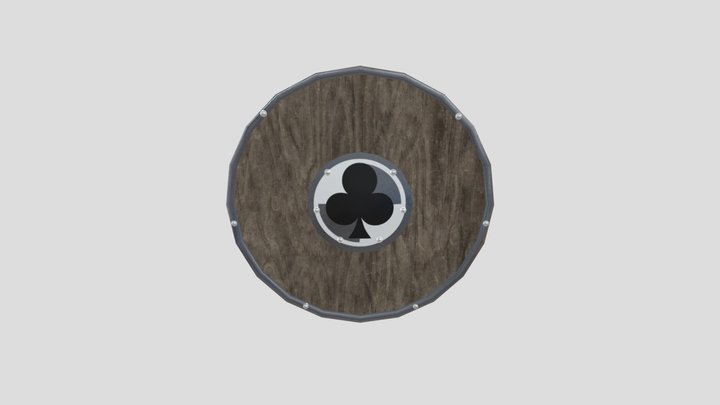 Viking Shield 3D Model