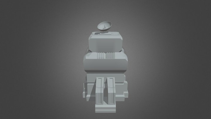 Radar Station - WIP 3D Model