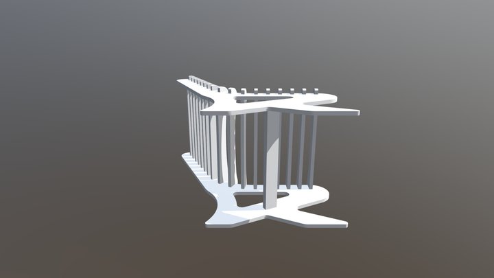 Garden chair 3D Model