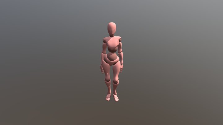 Xbot multiple animations 3D Model