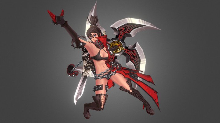 Kritika Assassin 3D Model