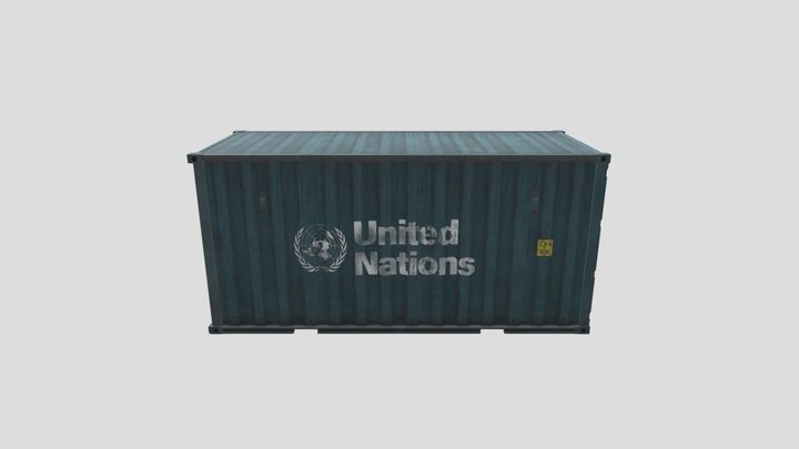 Сargo container 3D Model