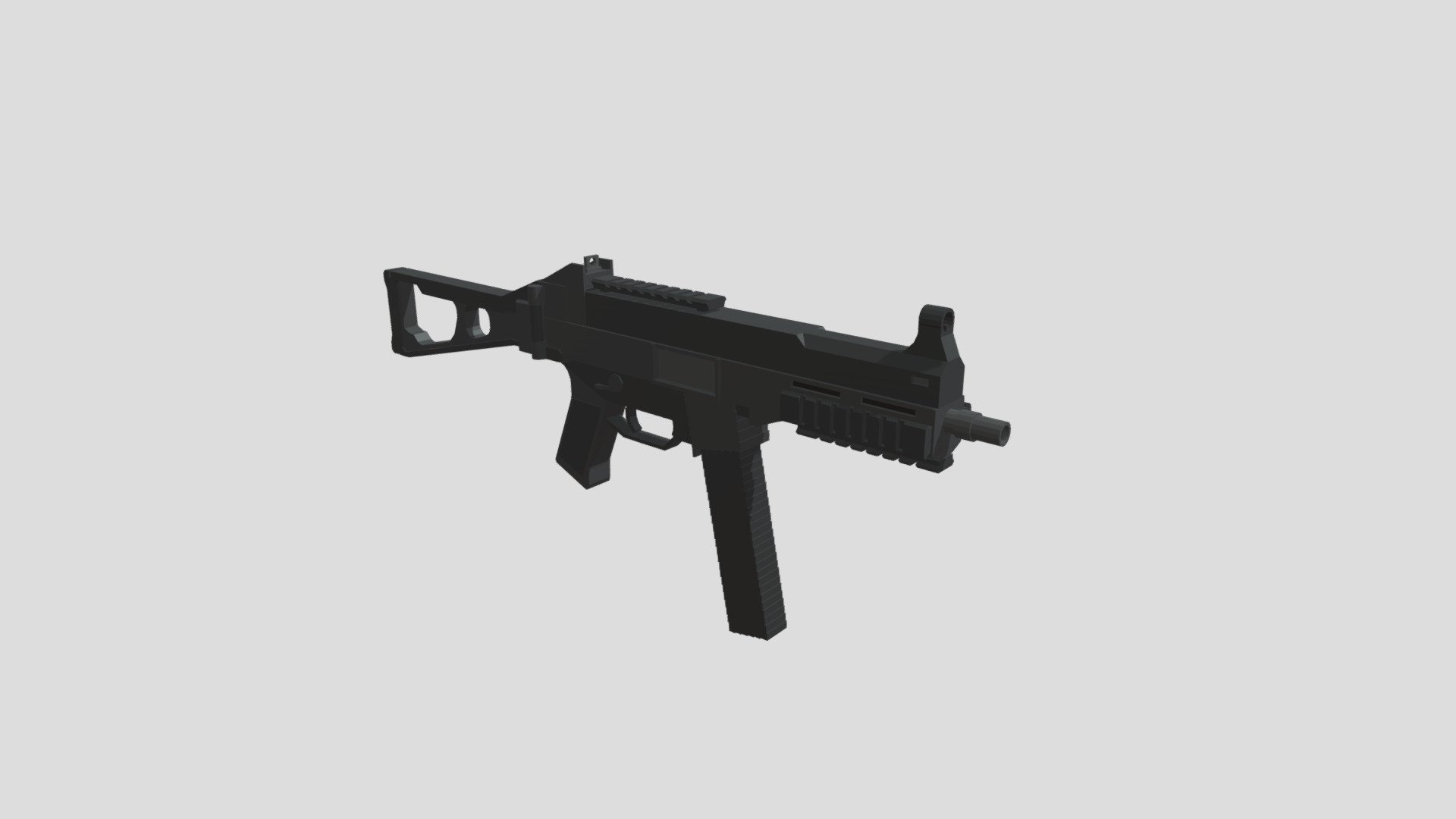 Minecraft UMP-45 - 3D model by Emitter101 [d968db7] - Sketchfab