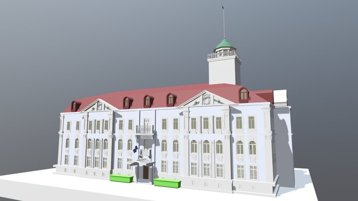 Consulate-General of Russia in Shanghai 3D Model
