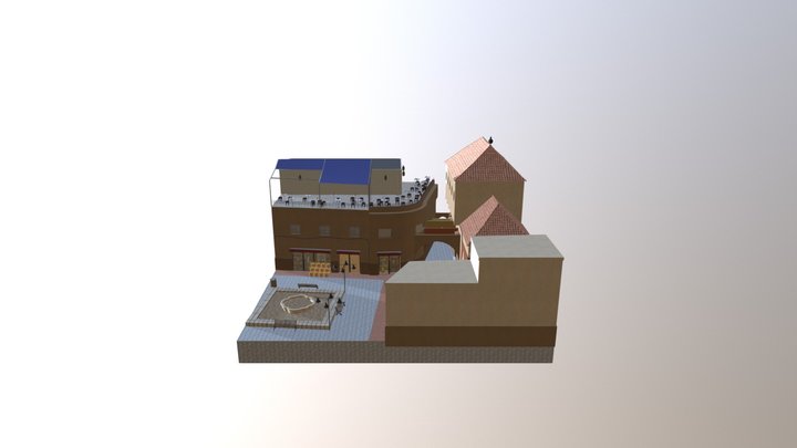 1DAE08 Soetaert Yannik City Scene 3D Model