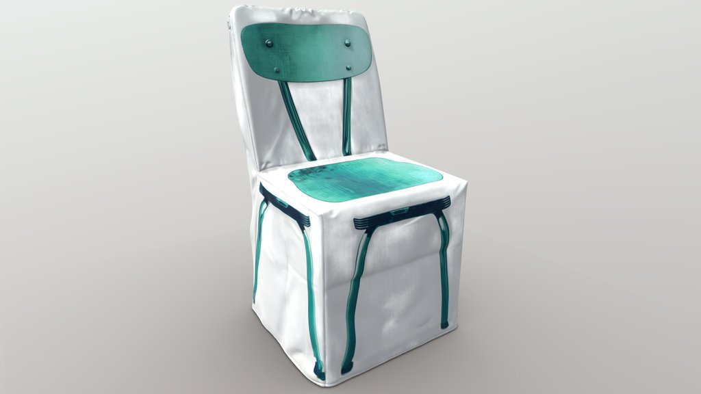 Printed Chair Slipcover