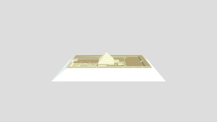 Complexe de Djoser 3D Model