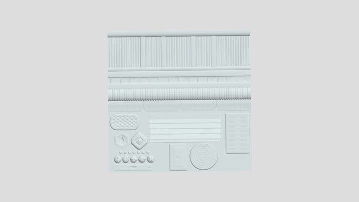 TP2 Trimsheet 3D Model