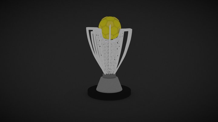 Turkish Super League Cup 3D Model