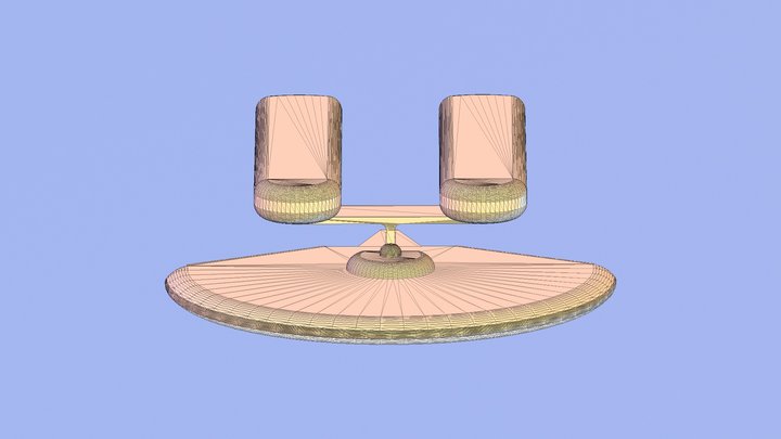 CIVILIAN SHIP 3D Model