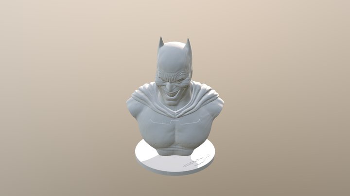 Batman Desimated 3D Model