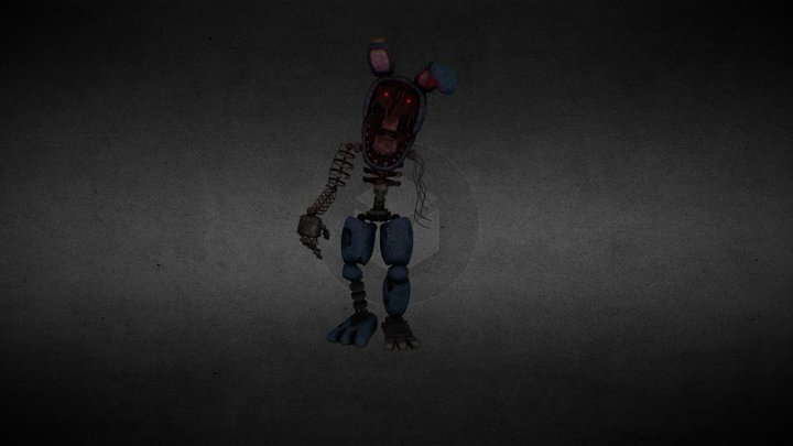 fnaf) joy of creation bonnie - Download Free 3D model by ABODY3D-4D-2D  (@ABODY3D-4D-2D) [646f1db]