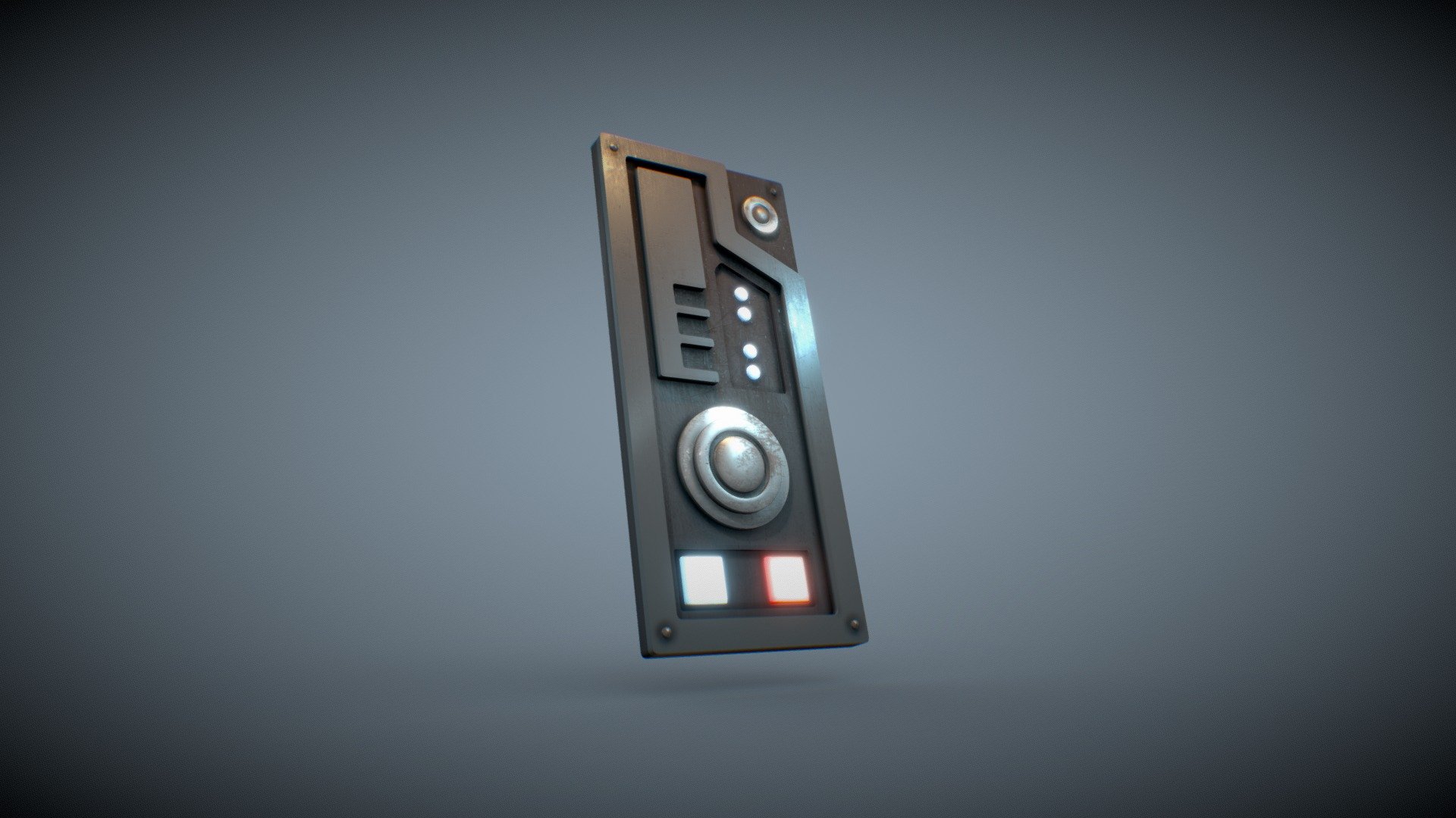 Galaxy's Edge Inspired Greeble Control Panel 1 Buy Royalty Free 3D