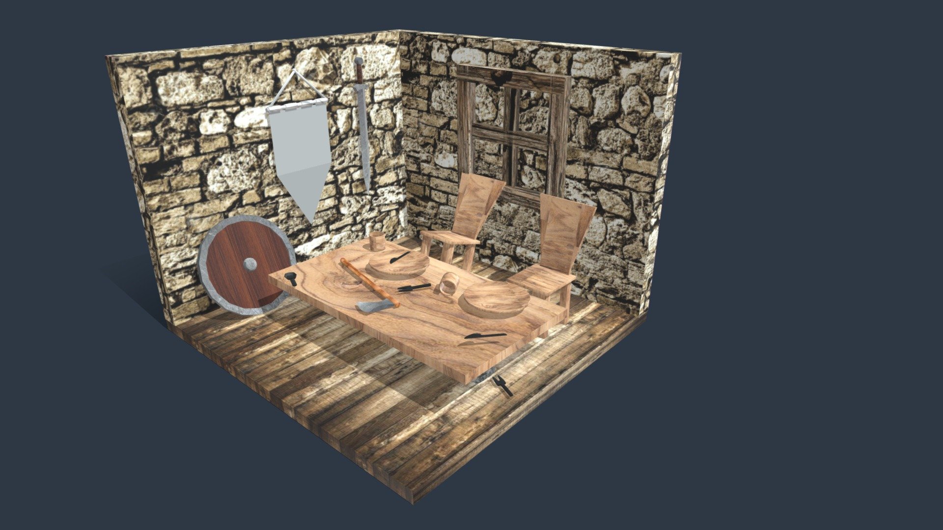 Viking Dinner Room