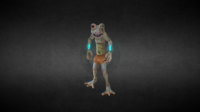 Loco Rana HD 3D Model