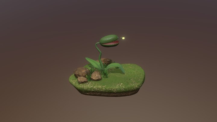 Flytrap flower 3D Model
