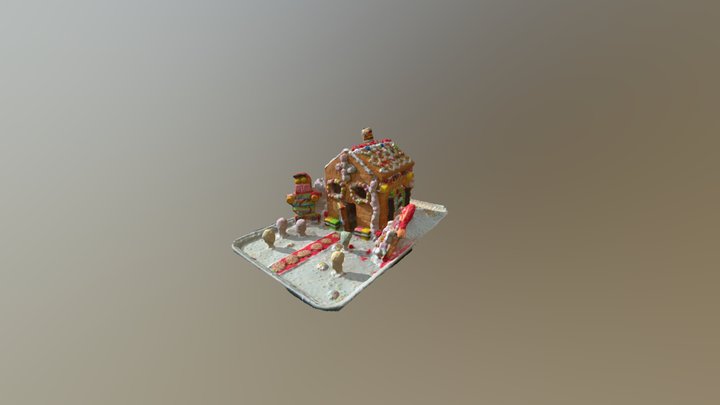 Candyhouse From Teens Winter Camp 2019 3D Model