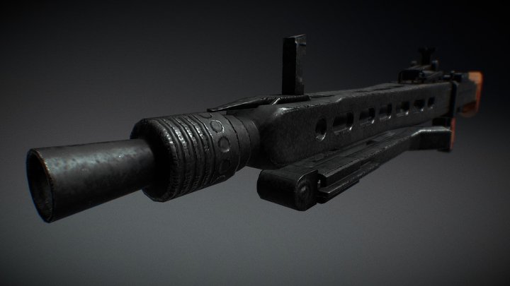 MG-42 3D Model