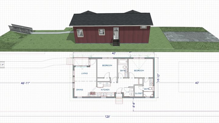 826 Chester Ave 3D Model