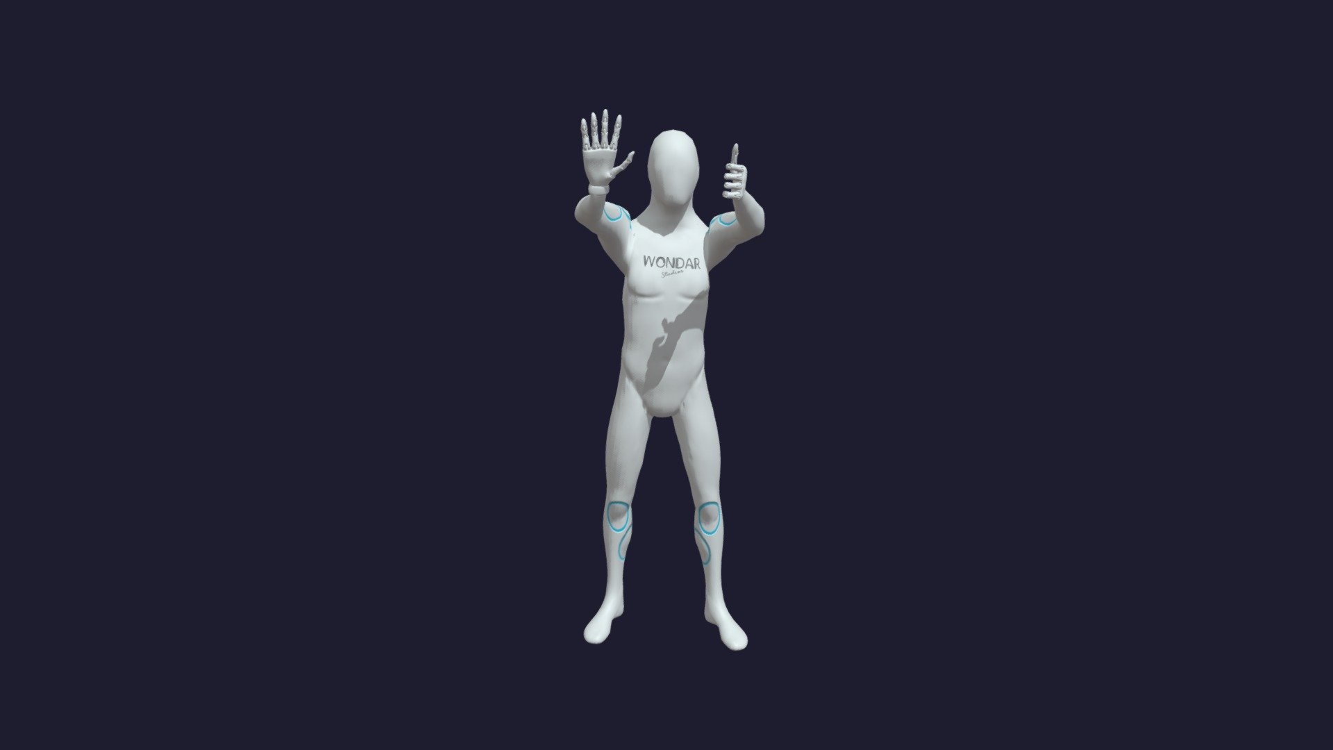 Gesture six — Sketchfab embed 3D viewer
