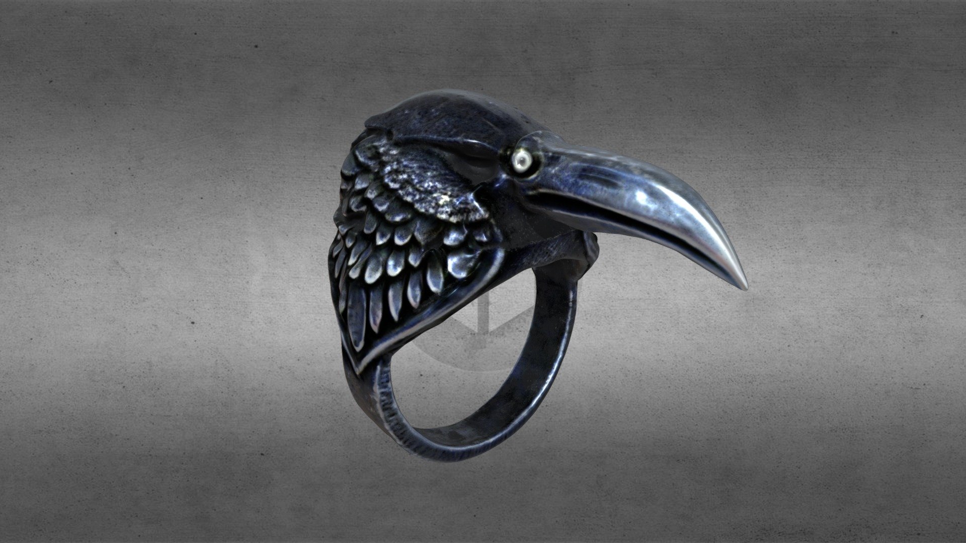 raven ring - Download Free 3D model by vicente betoret ferrero ...