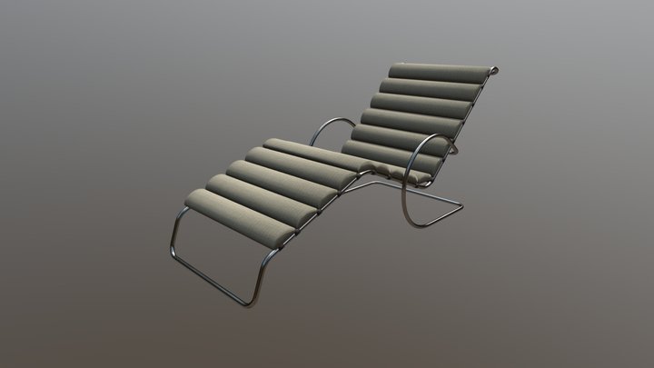 Daybed 3D Model