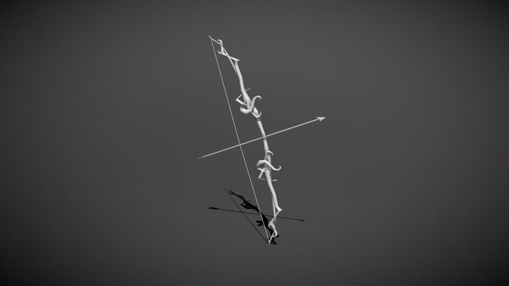 Bow animation 3D Model