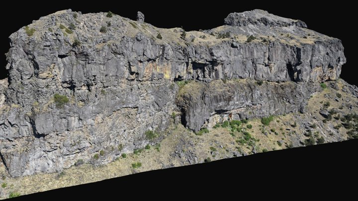 Volcanic terrain - Cofre de Perote – Kostenloses 3D-Modell STL