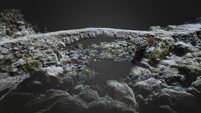 Stone Bridge at Rakov Skocjan Natural Park 3D Model