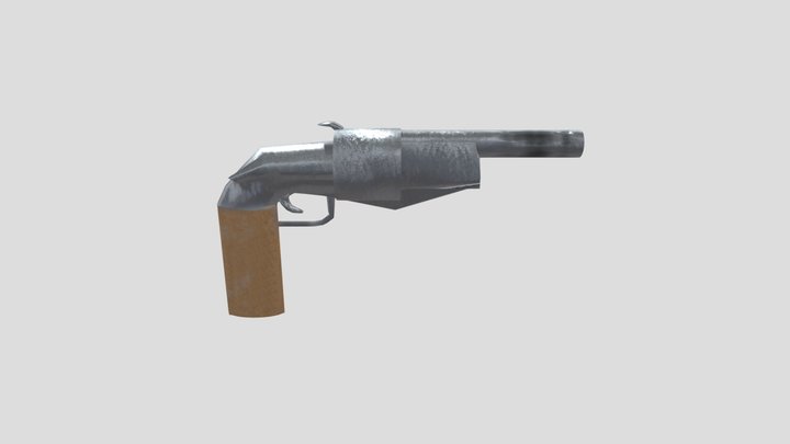 hand gun 3D Model