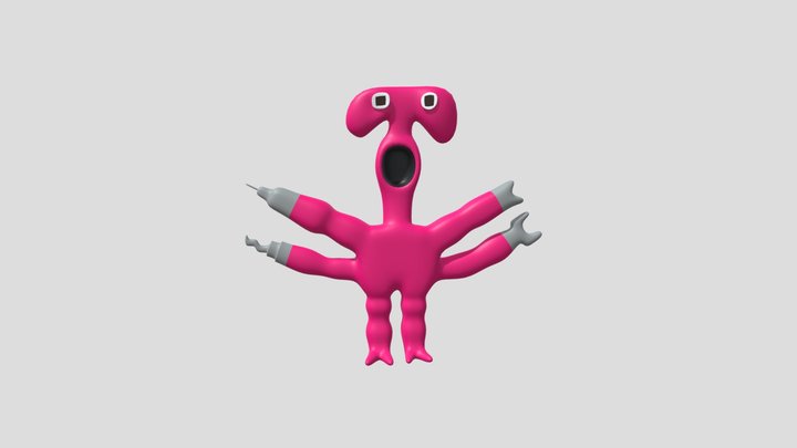 Unrigged Syringeon 3D Model