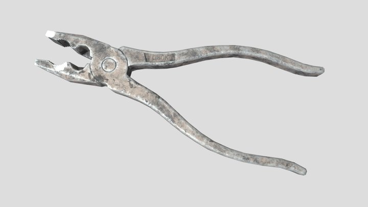 Pliers 3D Model