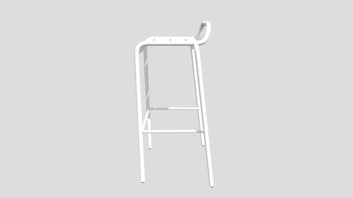 Fermob Luxembourg Bar Stool – Modello 3D gratuito STL
