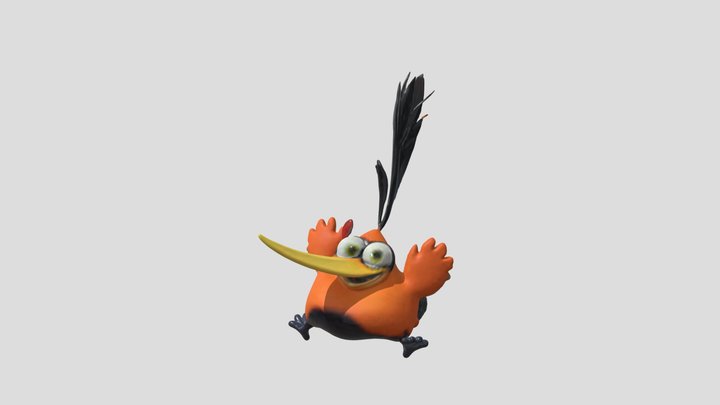 BUBBLES (THE ANGRY BIRDS MOVIE) 3D Model