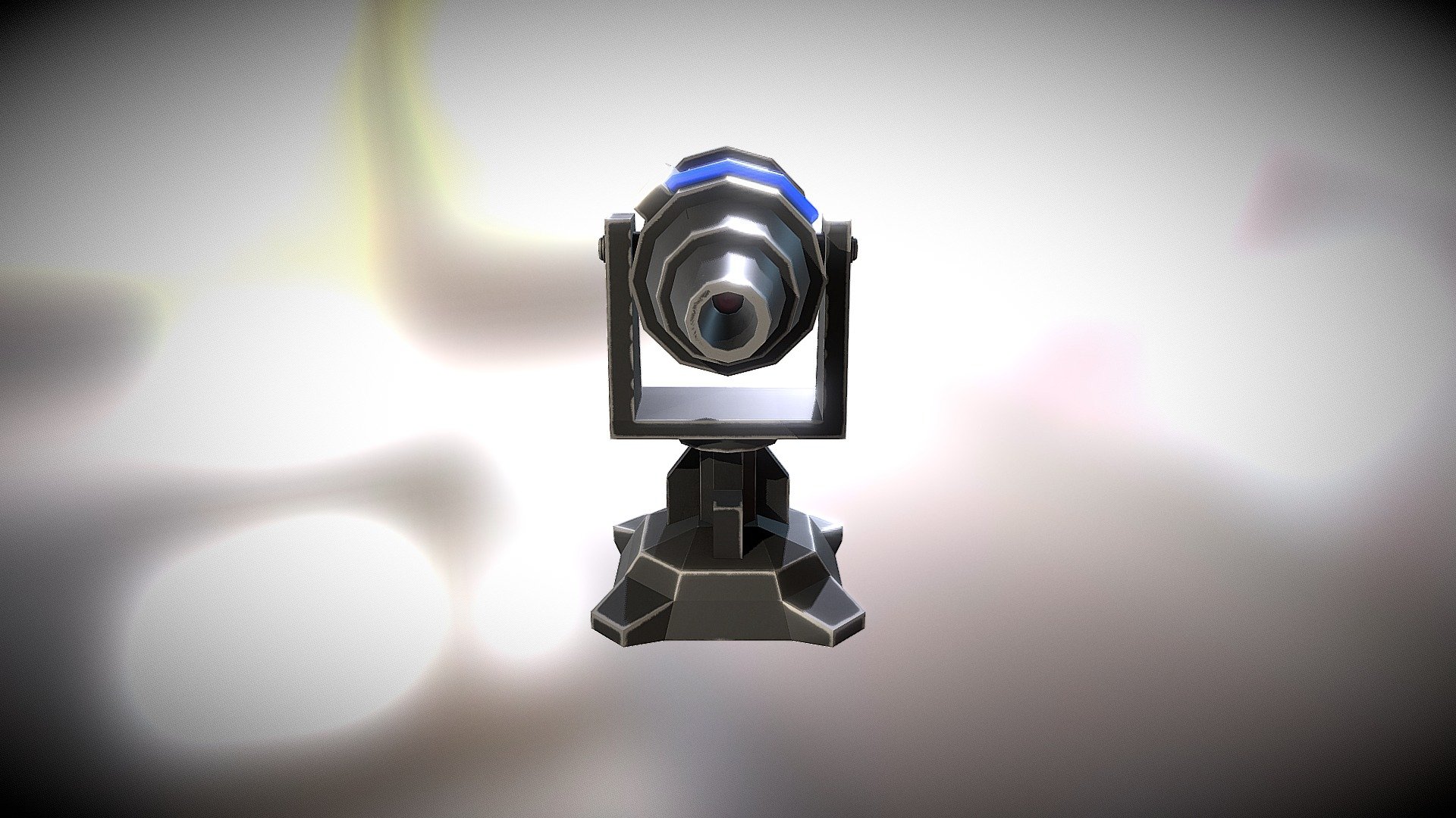 Turret Textured - 3D model by BeCool [d97fa26] - Sketchfab