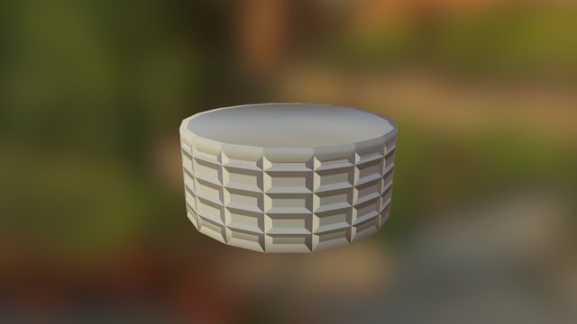 Tire with Normal Map 3D Model
