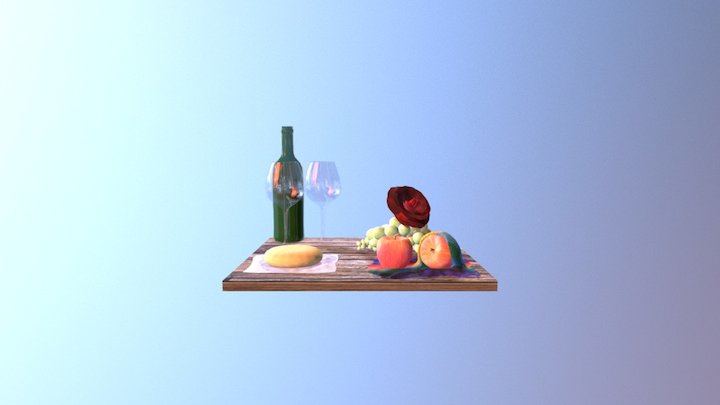 Bodegon 3D Model
